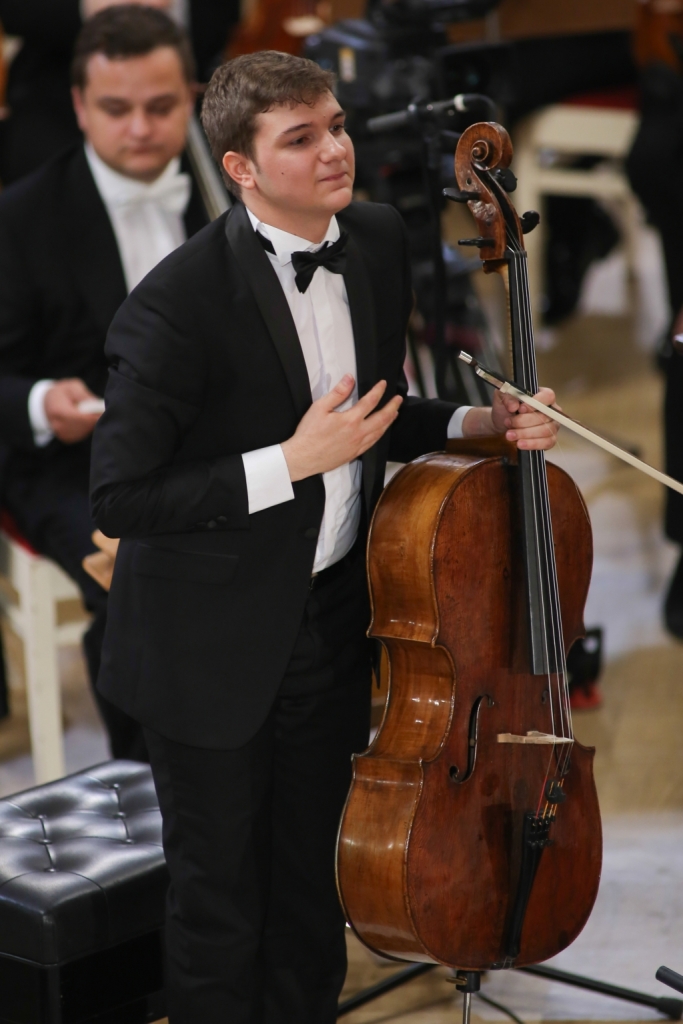 Cello winner 2015 at Ceaikovski Competition