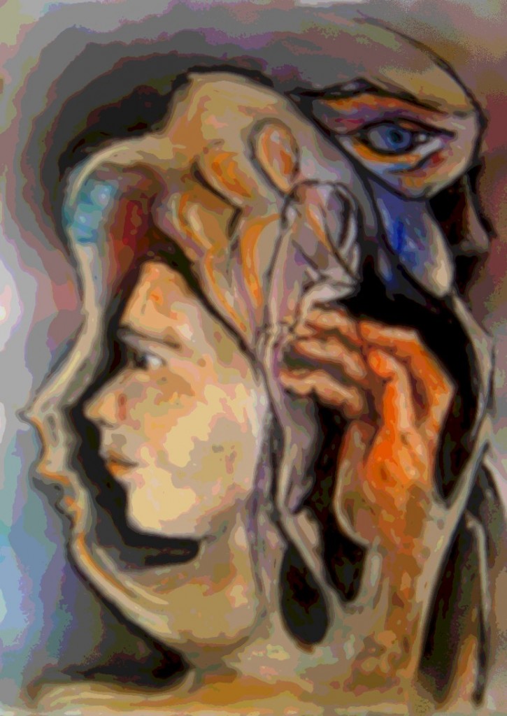 Compozitie cu mana 2004 42-30 pastel