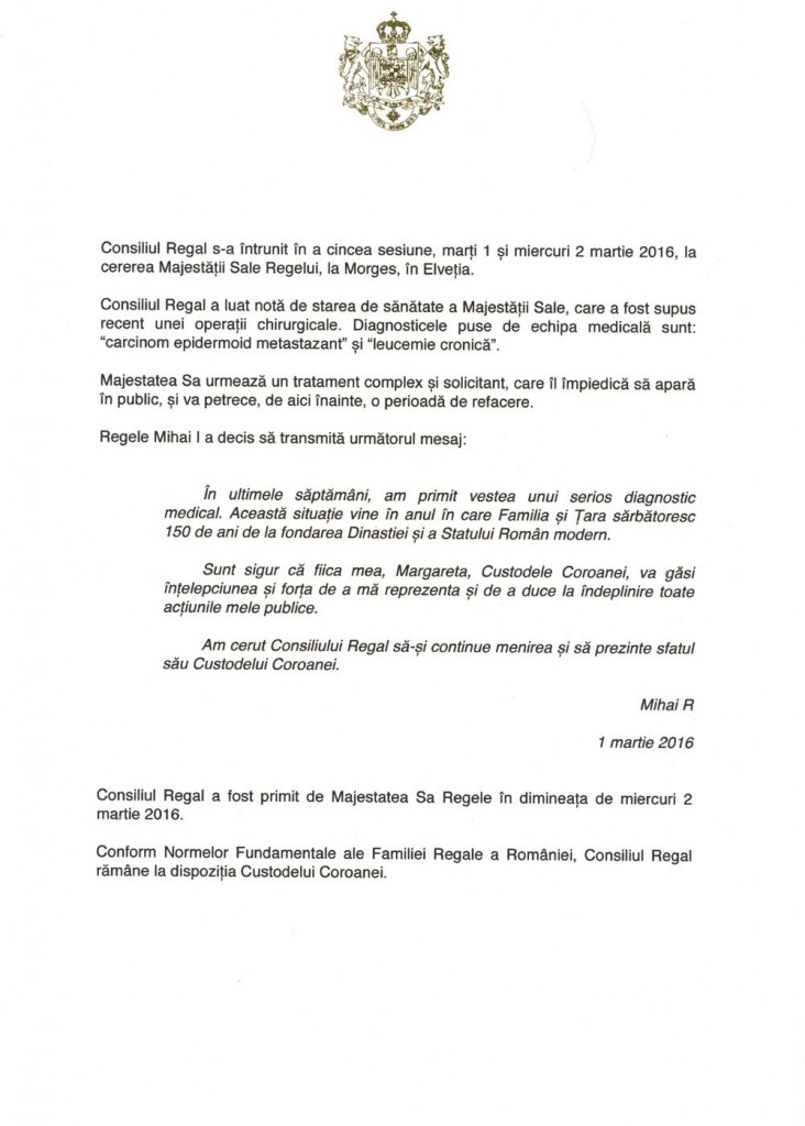 Declaratie-Consiliul-Regal-2martie2016