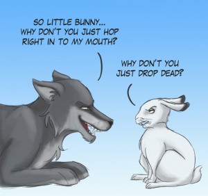 wolf_and_rabbit_by_uppun