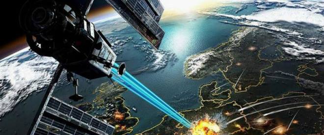 sistem laser din satelit