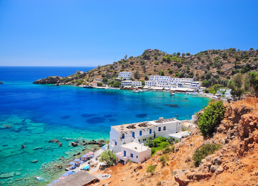 Crete Loutro village