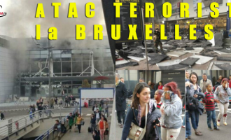 ATAC TERORIST! 6 bombe au explodat in aeroportul si metroul din Bruxelles FOTO