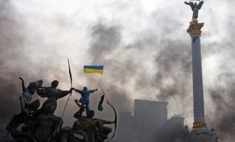 Consfătuiri între Paris , Moscova , Kiev și Berlin cu privire la situația din estul Ucrainei