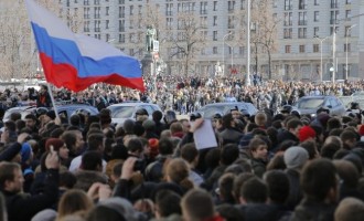 Liderul opoziției din Rusia Alexei Navalny a fost reținut pe fondul ultimelor proteste anti-guvernamentale