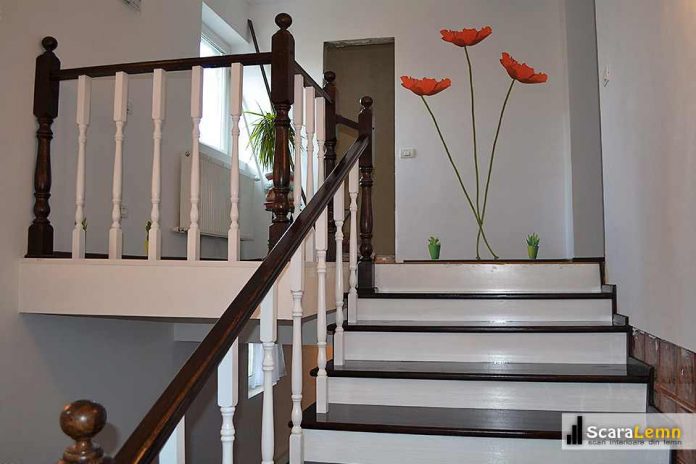 scari interioare din lemn