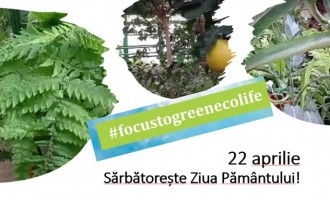 22 aprilie -“Focus to Green-Eco-life” Sărbătorește Ziua Pământului!