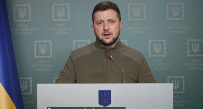 VIDEO Zelenski avertizează că Rusia vizează să captureze estul și sudul Ucrainei